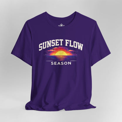 80s Sunset Flow Season Tee