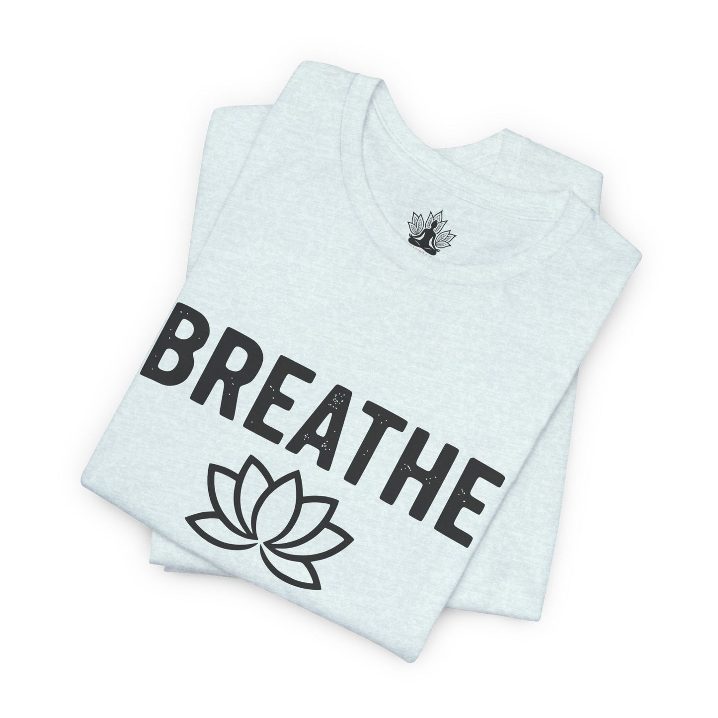 Breathe Lotus – Minimalist Yoga Class Men Tee