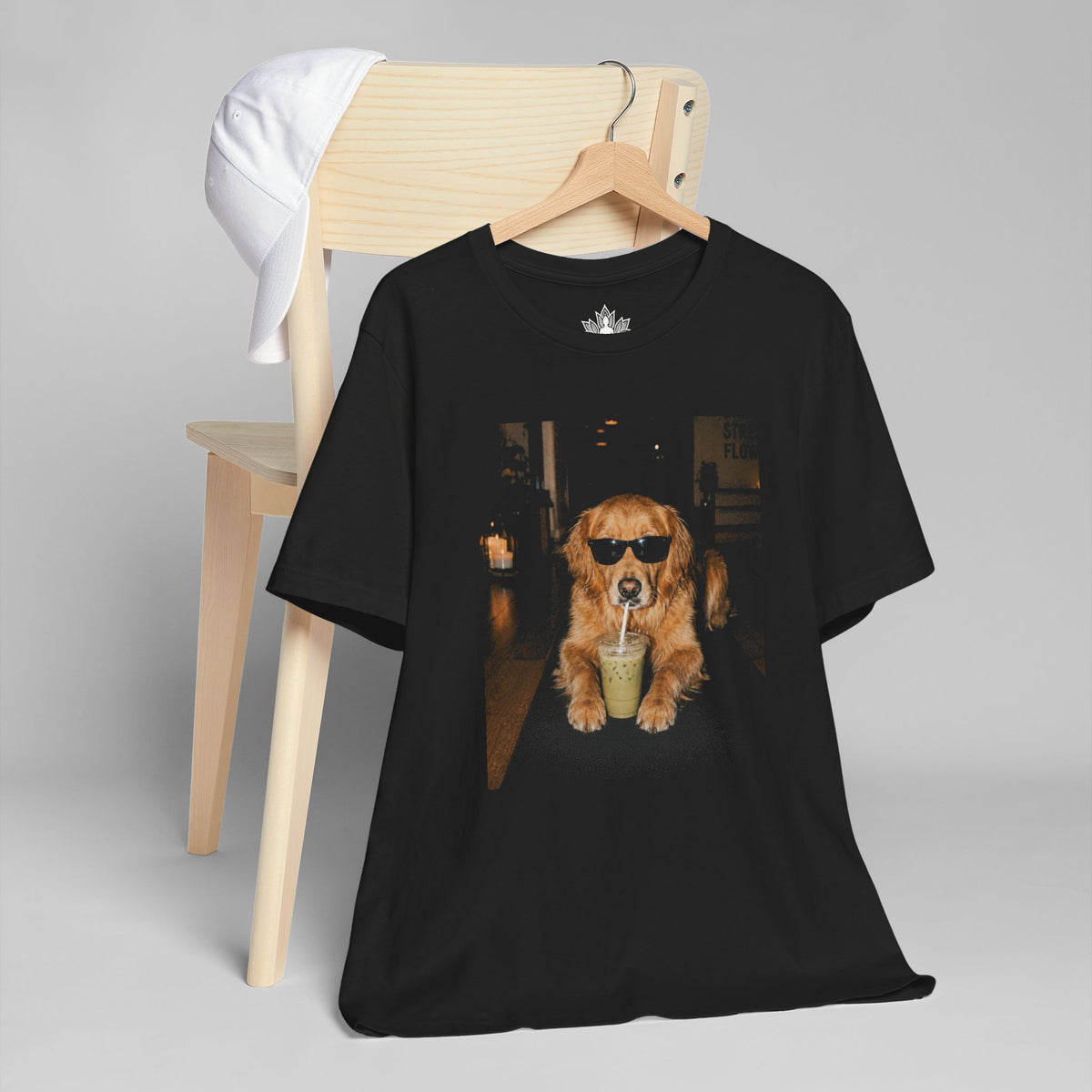 Yogi Dog With Swag Men Tee