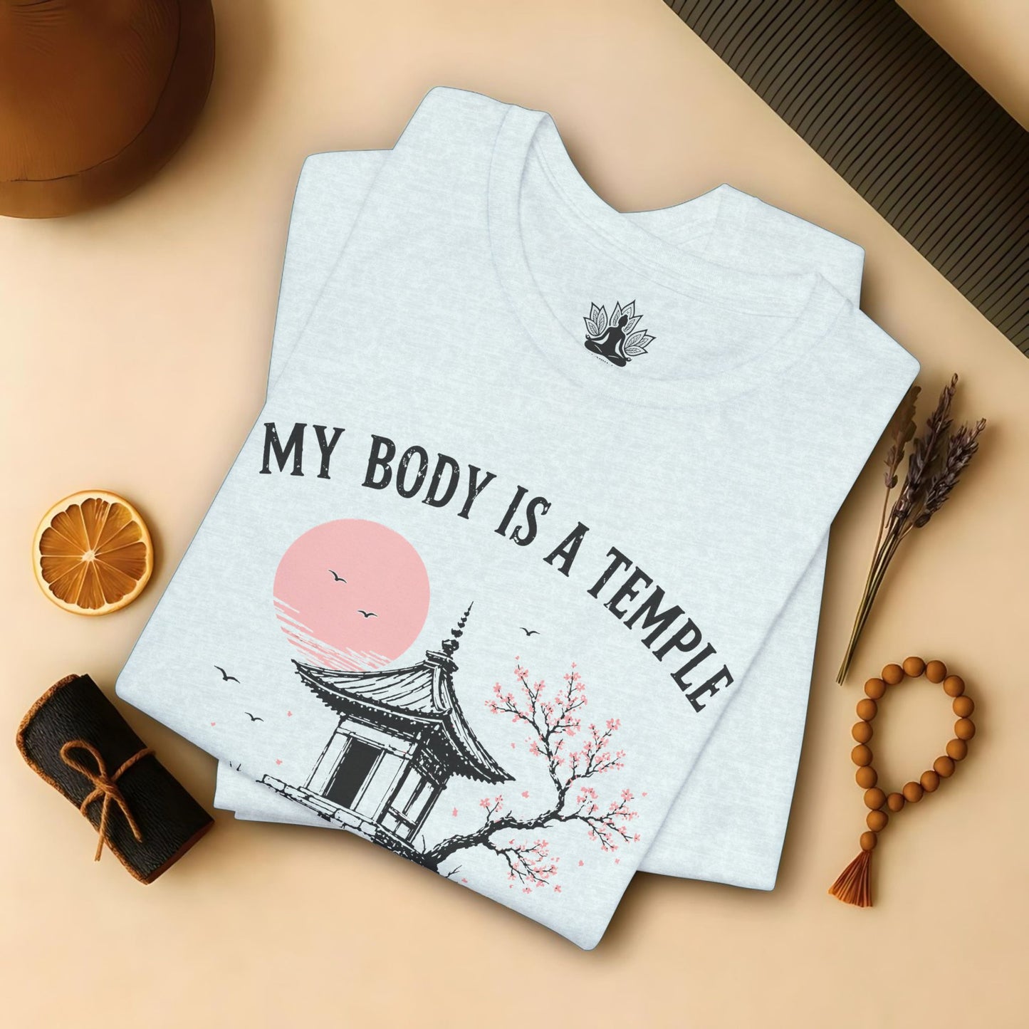 My Body Is A Temple: Ancient, Crambling, Still Sacred Tee