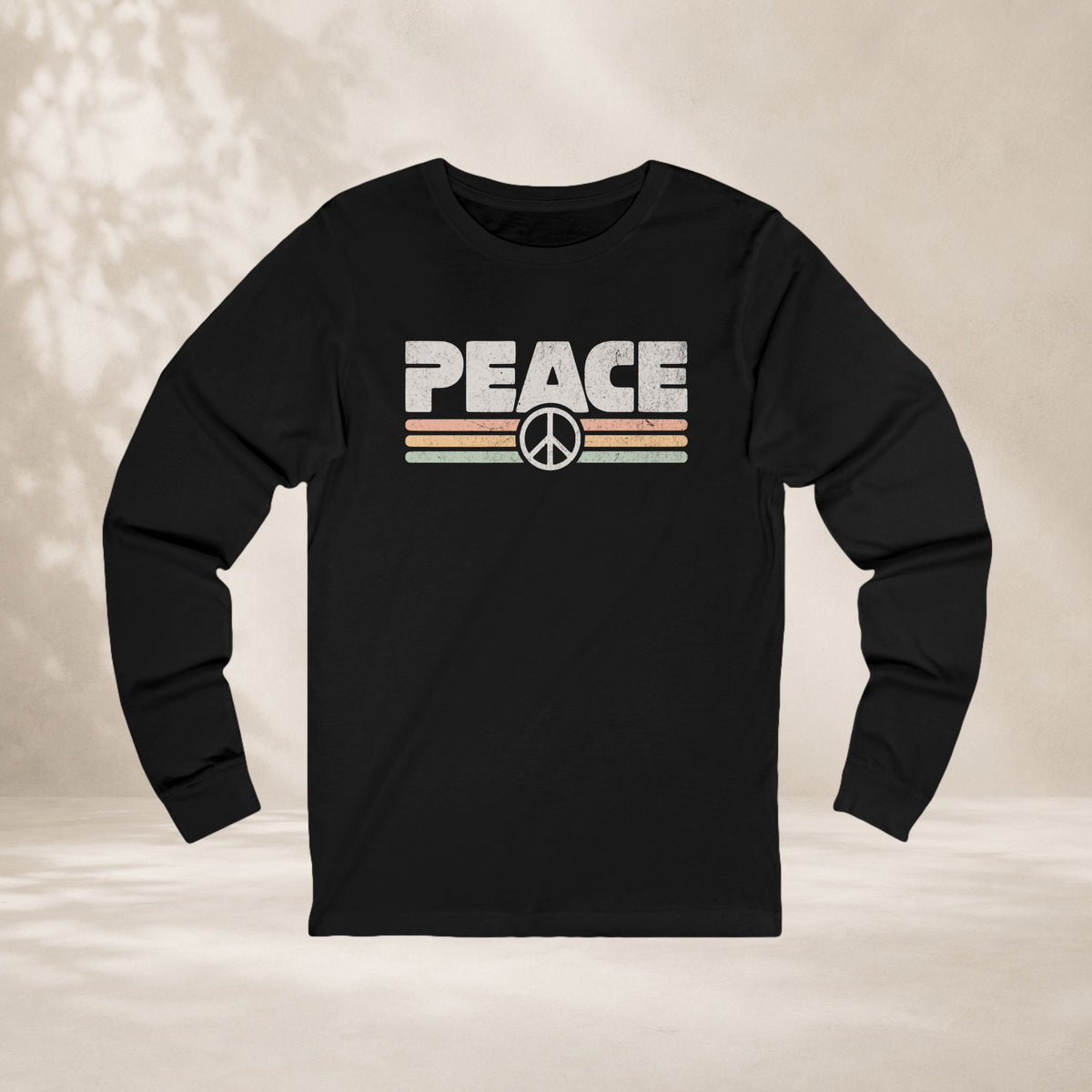 Peace Retro Long Sleeve Tee