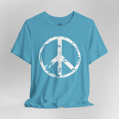 Retro Peace Symbol Men Tee