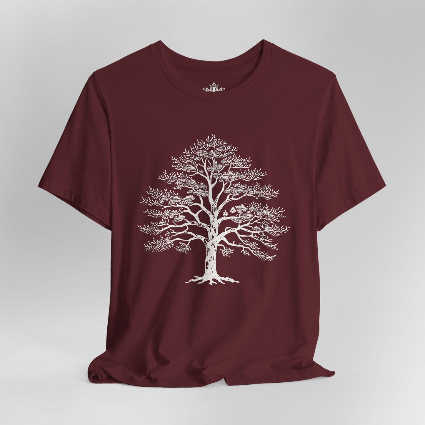 Sacred Tree of Life T-Shirt – Yoga Nature Minimalist Tee