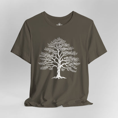 Sacred Tree of Life – Yoga Nature Minimalist Men Tee