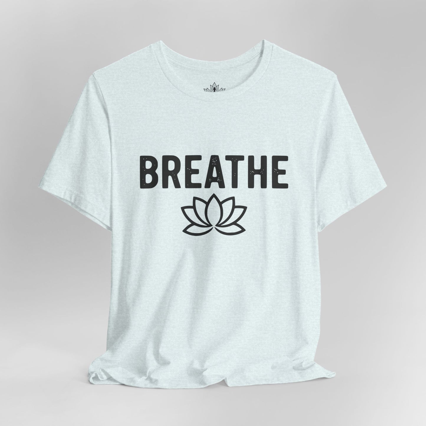 Breathe Lotus – Minimalist Yoga Class Men Tee