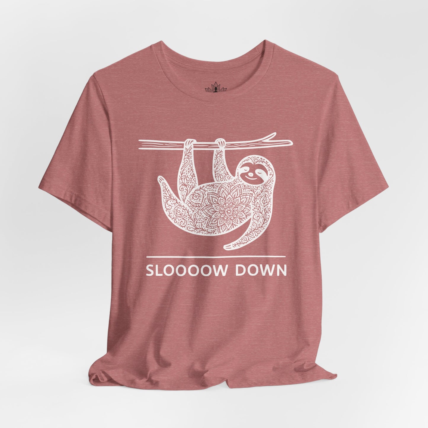 Sloooow Down – Mindful Sloth Tee