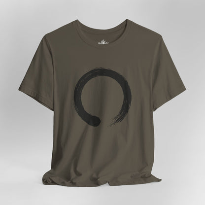 Zen Enso Circle – Minimalist Mindfulness Tee
