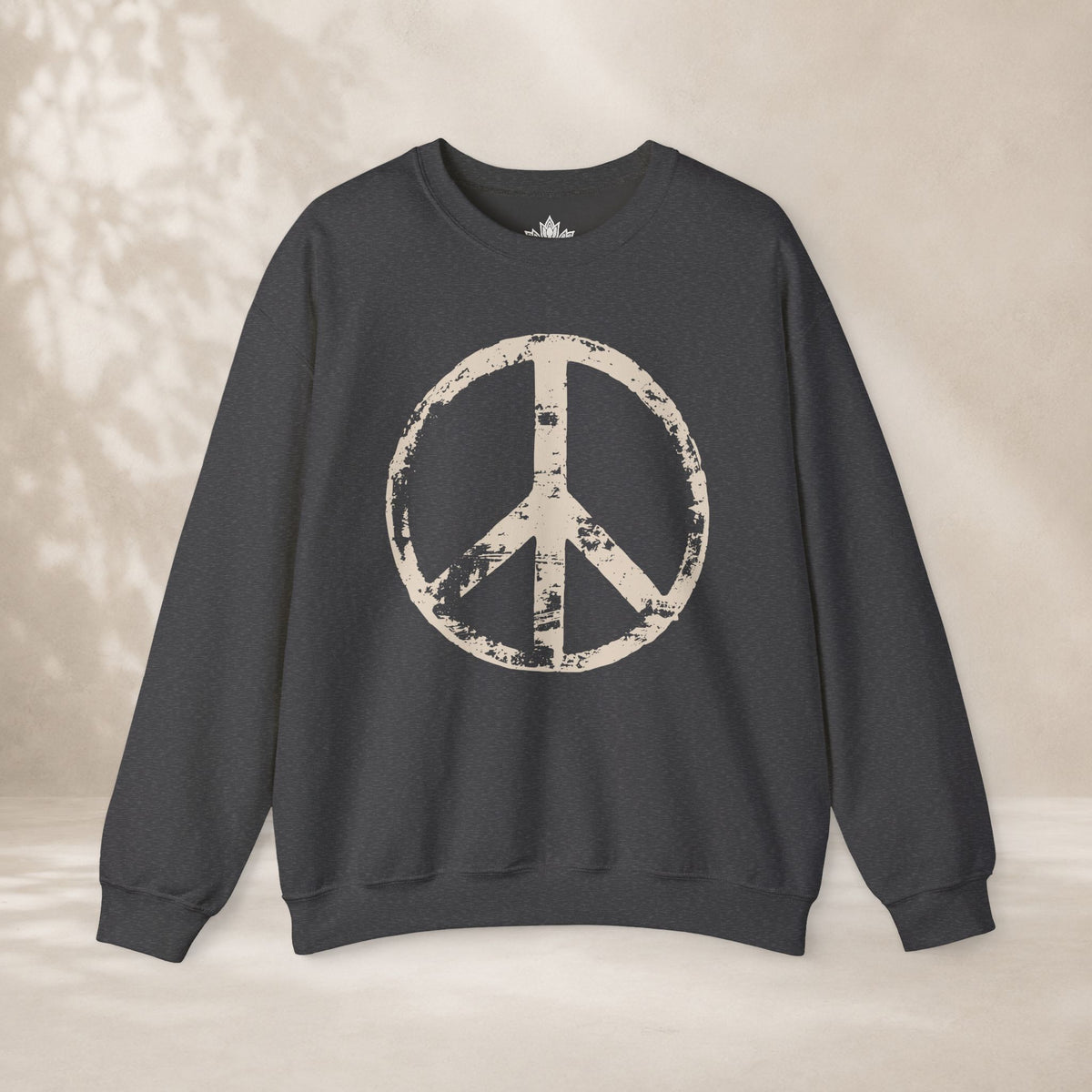 Vintage Peace Symbol Sweatshirt