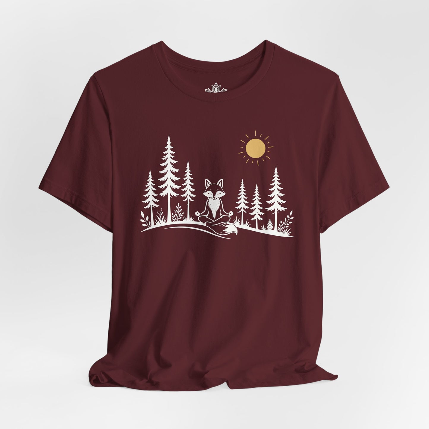 Peaceful Forest Fox Tee