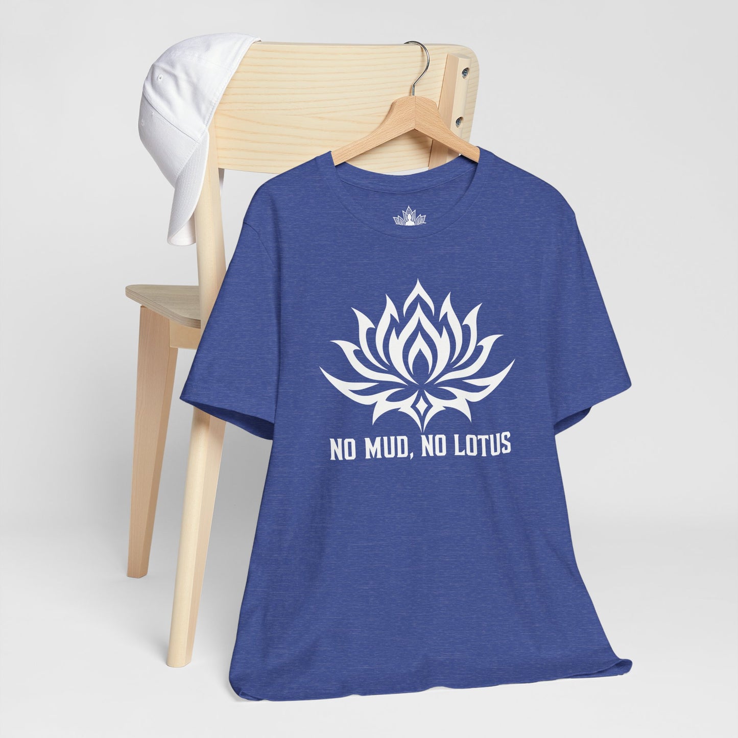 No Mud, No Lotus Tribal Art Men Tee