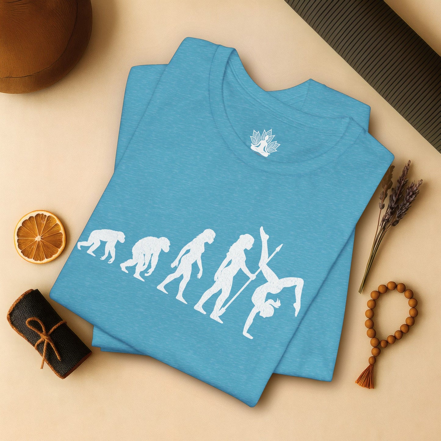 Yoga Evolution – From Primate to Asana Tee