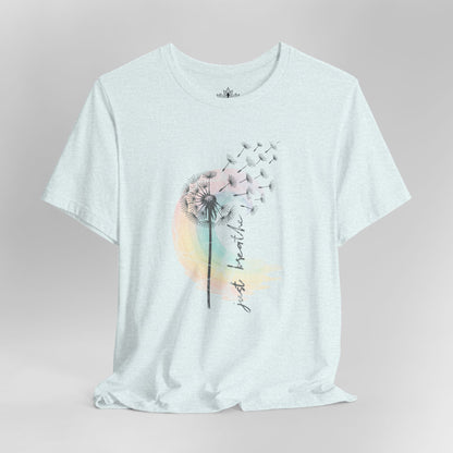 Dandelion Rainbow - Just Breathe Tee