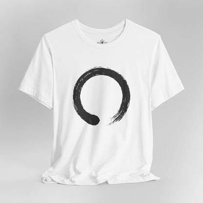 Zen Enso Circle – Minimalist Mindfulness Tee