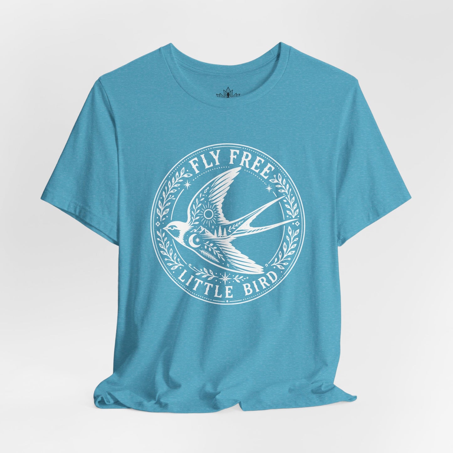Fly Free, Little Bird Badge Tee
