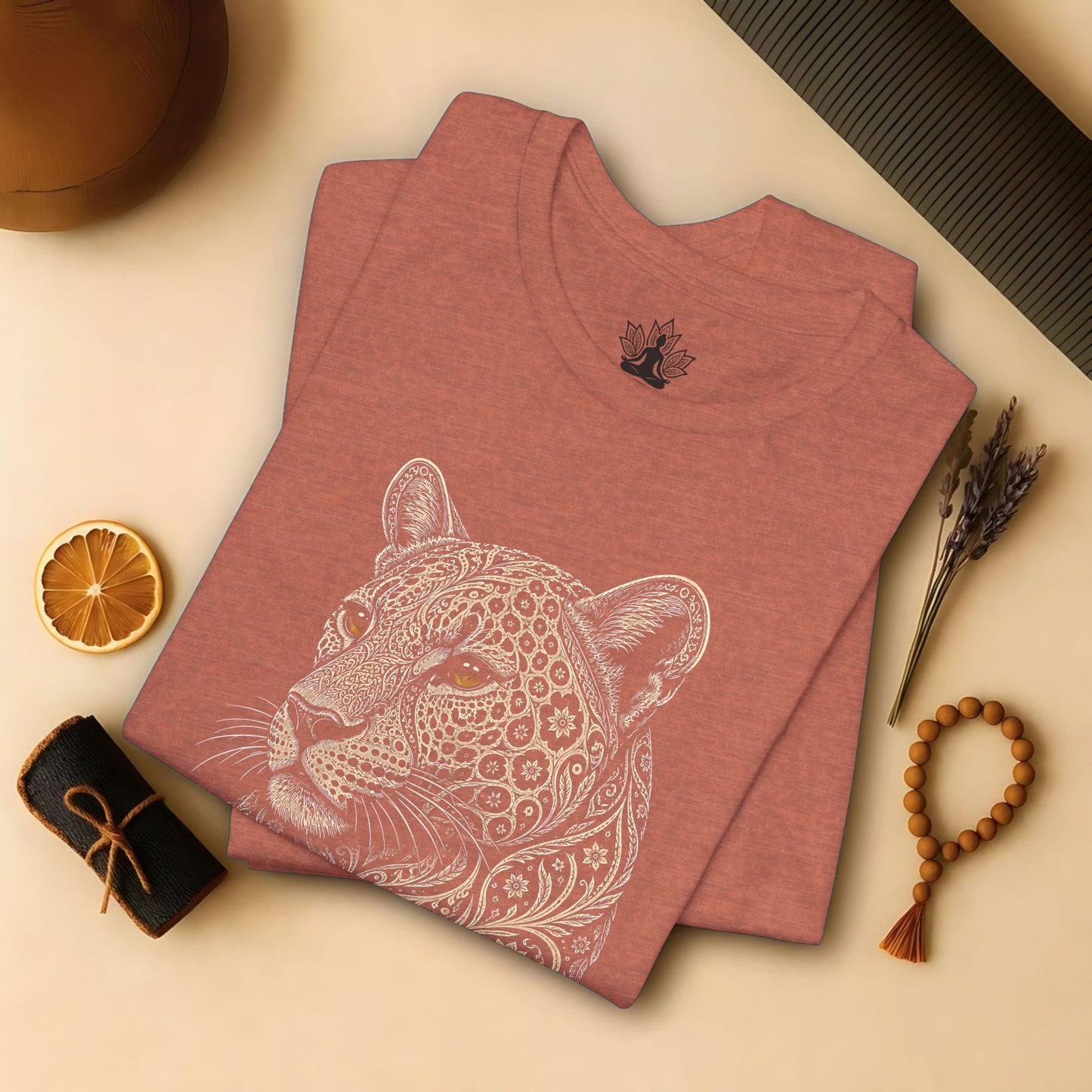 Mandala Leopard Tee
