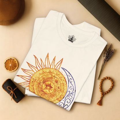 Sun & Moon Yin Yang Yoga Tee