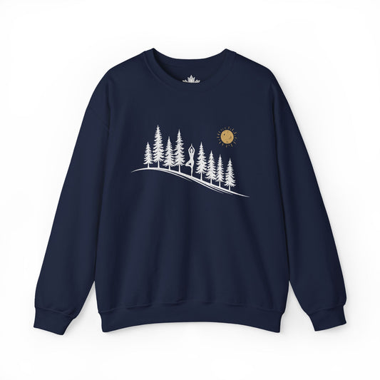 Forest Tree Pose Sweatshirt