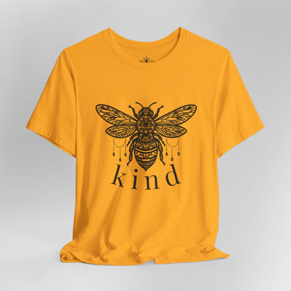 Bee Kind Mandala – Mindful Boho Yoga Tee