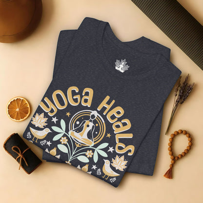 Yoga Heals the Mind & Soul Tee