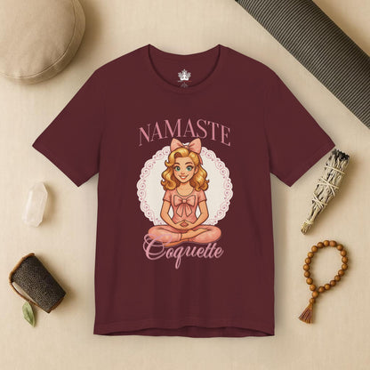 Namaste Coquette – Cute Yoga Tee