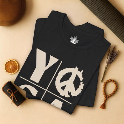 Bold Yoga – Modern Grid Tee