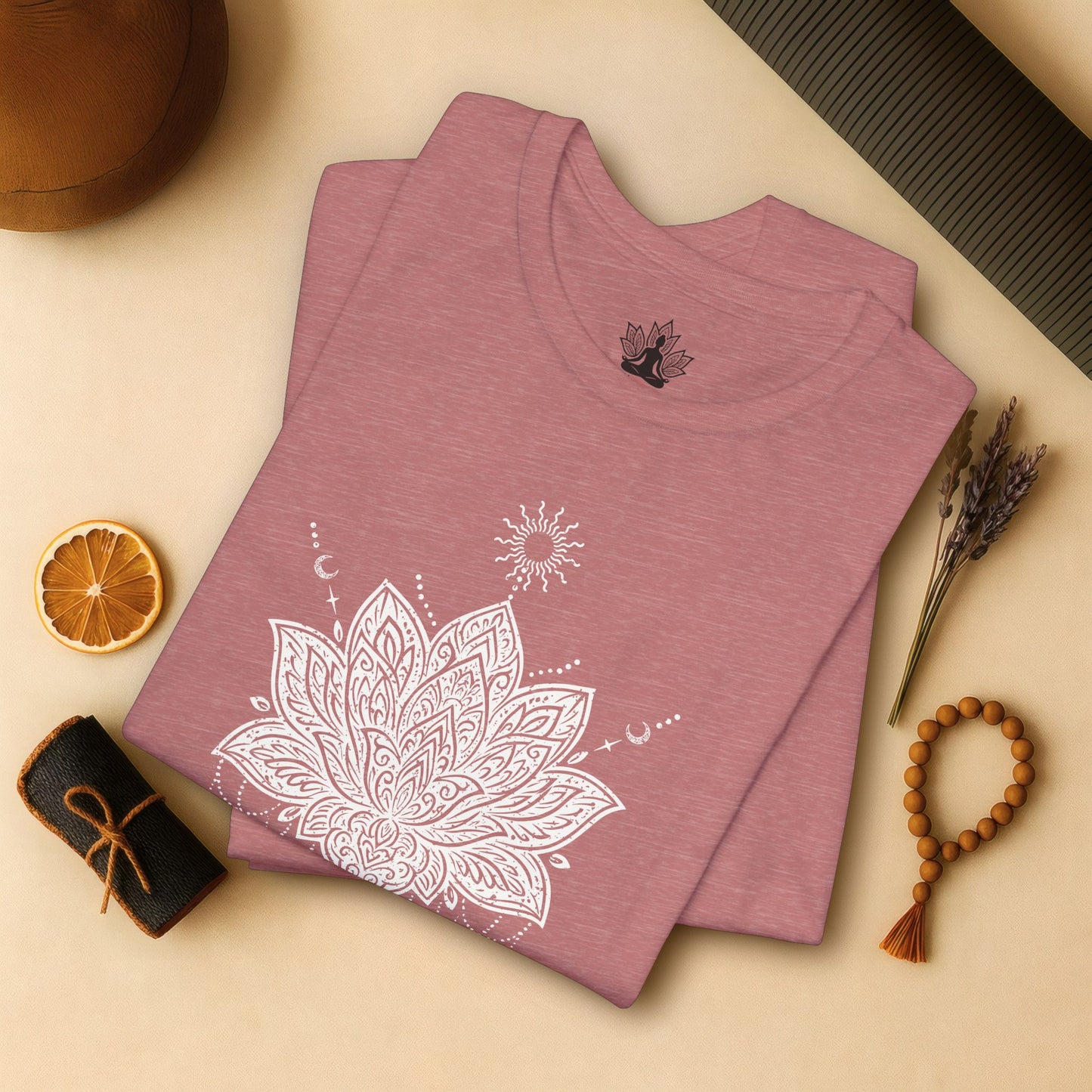 Celestial Lotus – Mystic Yoga Tee