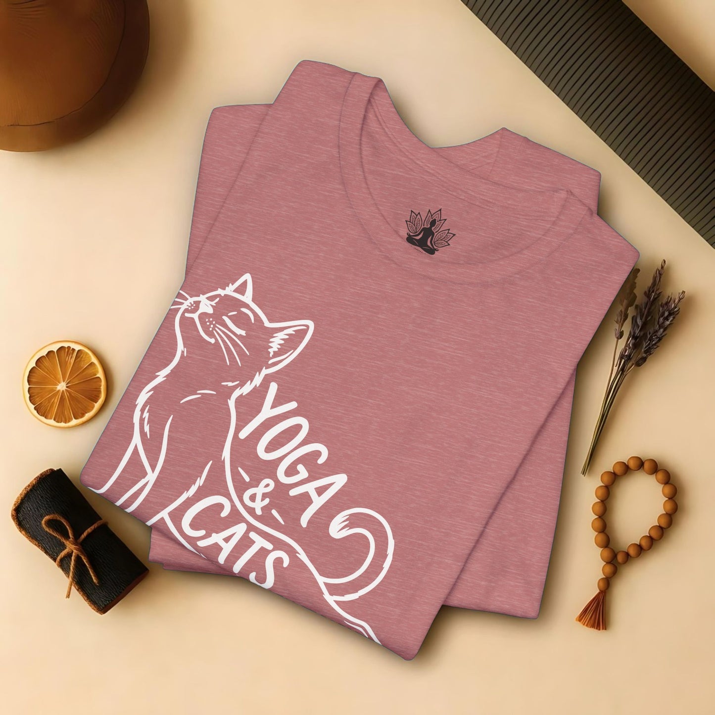 Yoga & Cats Tee