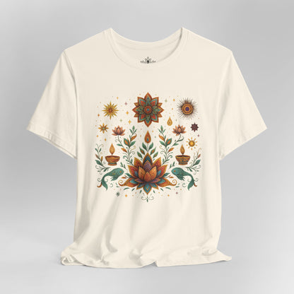Mystic Lotus Bloom - Spiritual Energy Tee