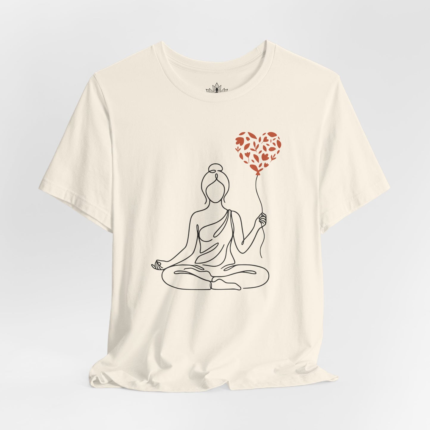 Mindful Love Yogini – Valentine Yoga Tee