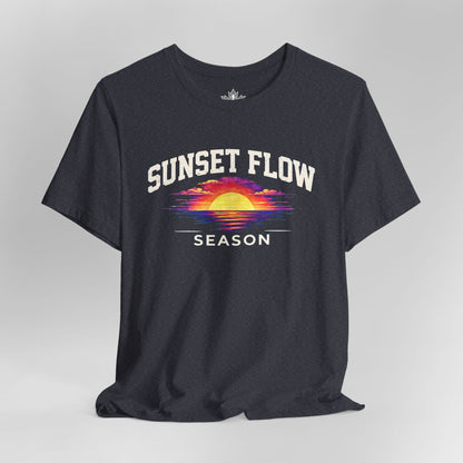 80s Sunset Flow Season Tee