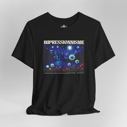 Lake Louise Moon & Mountains – Van Gogh Inspired Tee