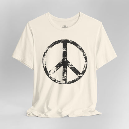 Retro Peace Symbol Men Tee