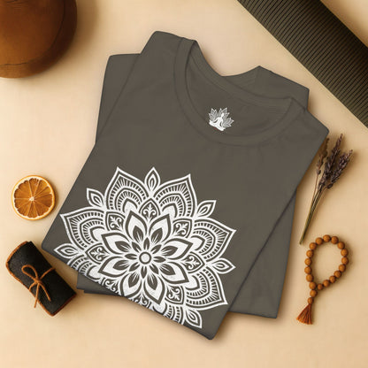 Spiritual Boho Mandala - Yoga Sacred Geometry Tee