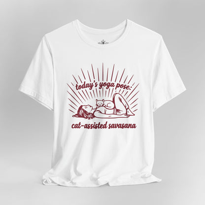 Today's Yoga Pose - Cat Assisted Savasana Tee