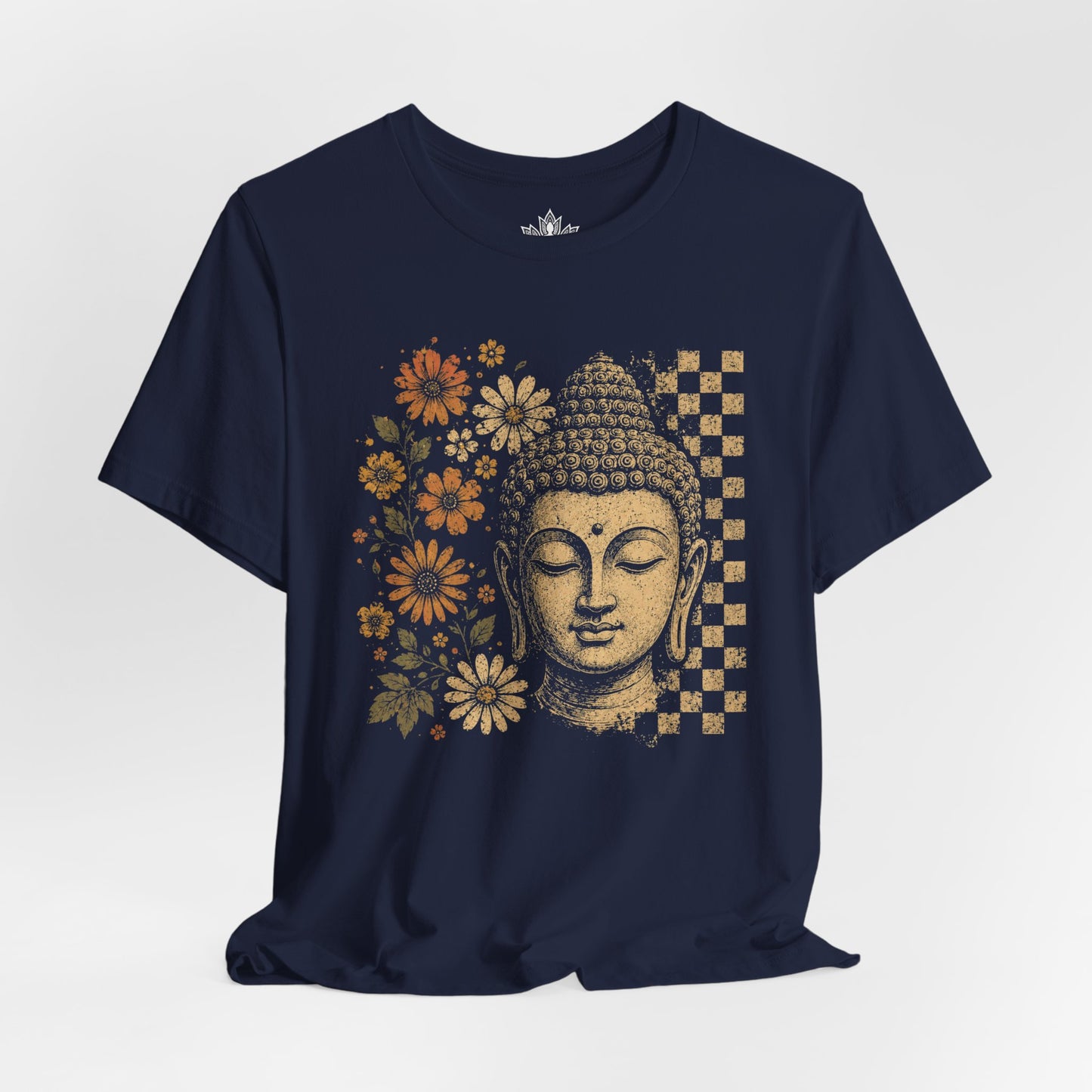 Retro Buddha & Flowers Tee