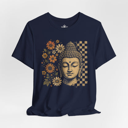 Retro Buddha & Flowers Tee