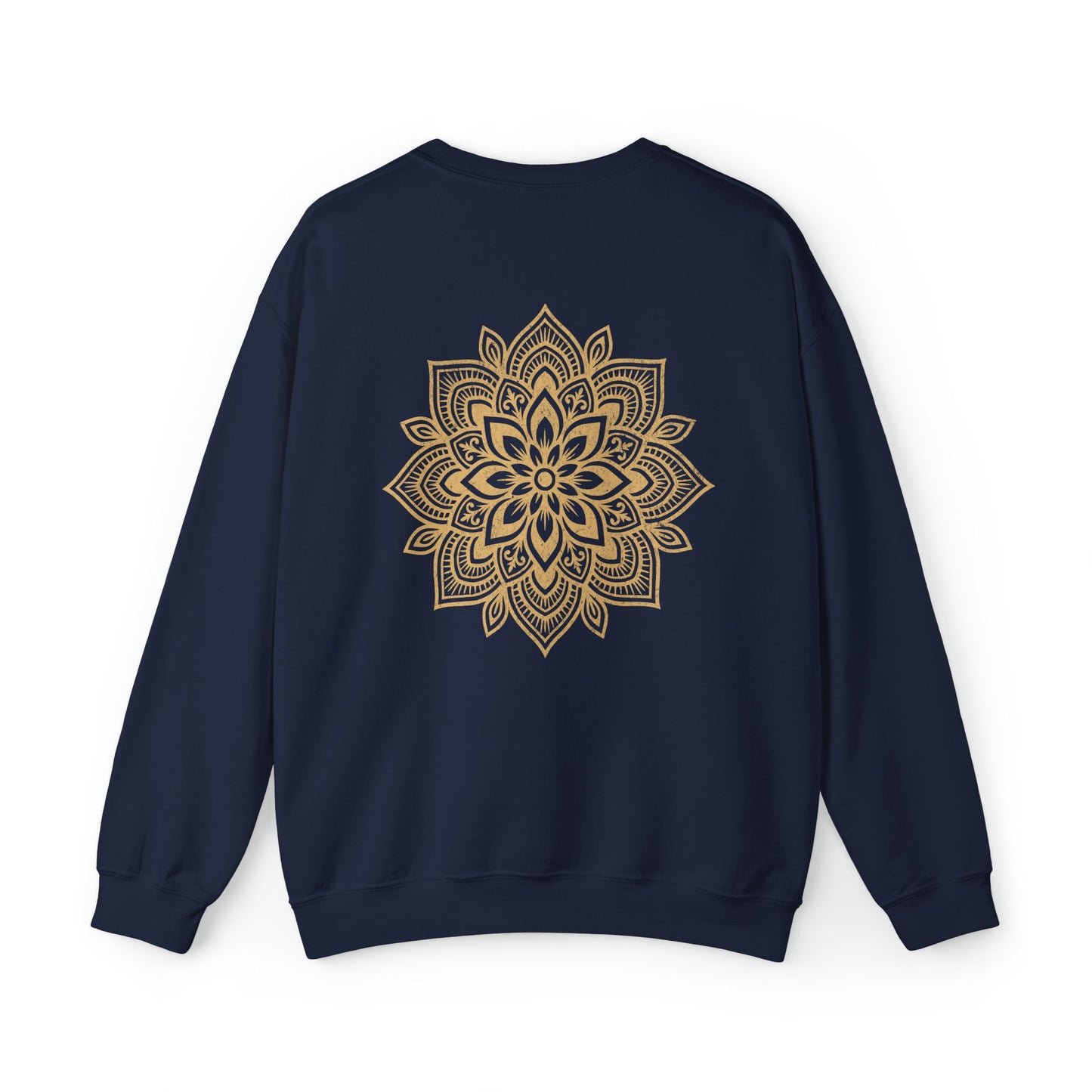 Breathe Sweatshirt - Mandala Back Print