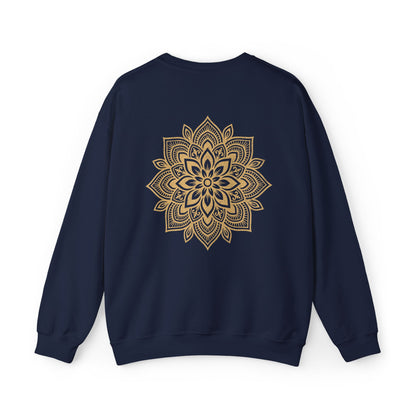 Breathe Sweatshirt - Mandala Back Print