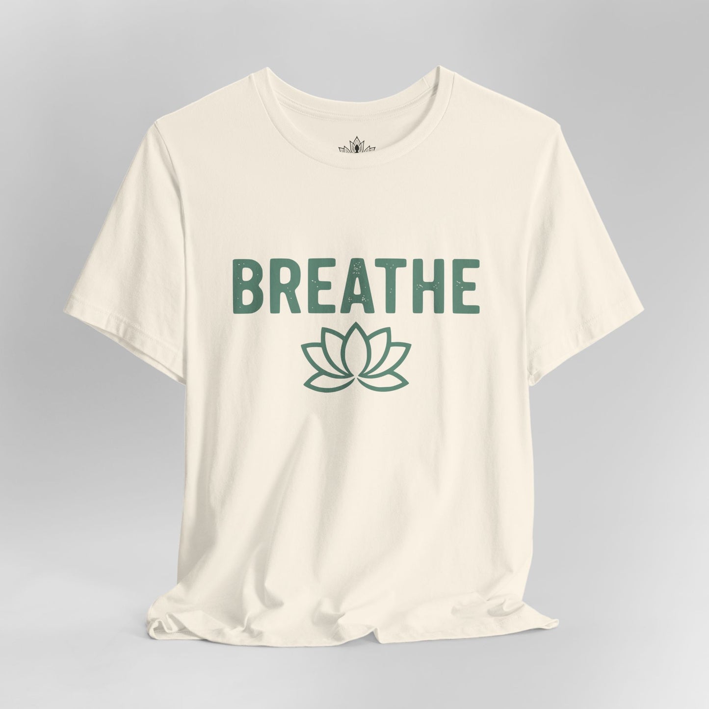 Breathe Lotus – Minimalist Yoga Class Men Tee