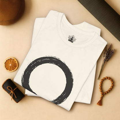Zen Enso Circle – Minimalist Mindfulness Tee