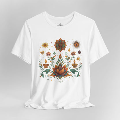 Mystic Lotus Bloom - Spiritual Energy Tee