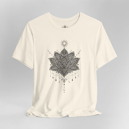 Celestial Lotus – Mystic Yoga Tee