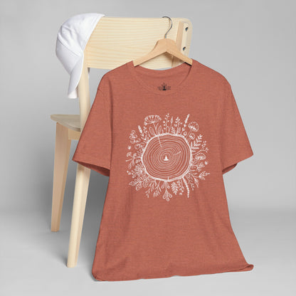 The Quiet Center Botanical Men Tee