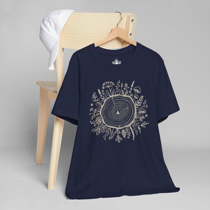 The Quiet Center Botanical Men Tee