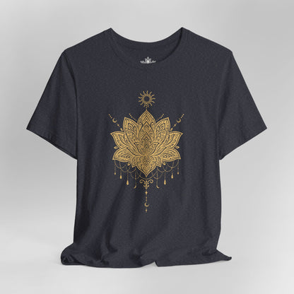Celestial Lotus – Mystic Yoga Tee