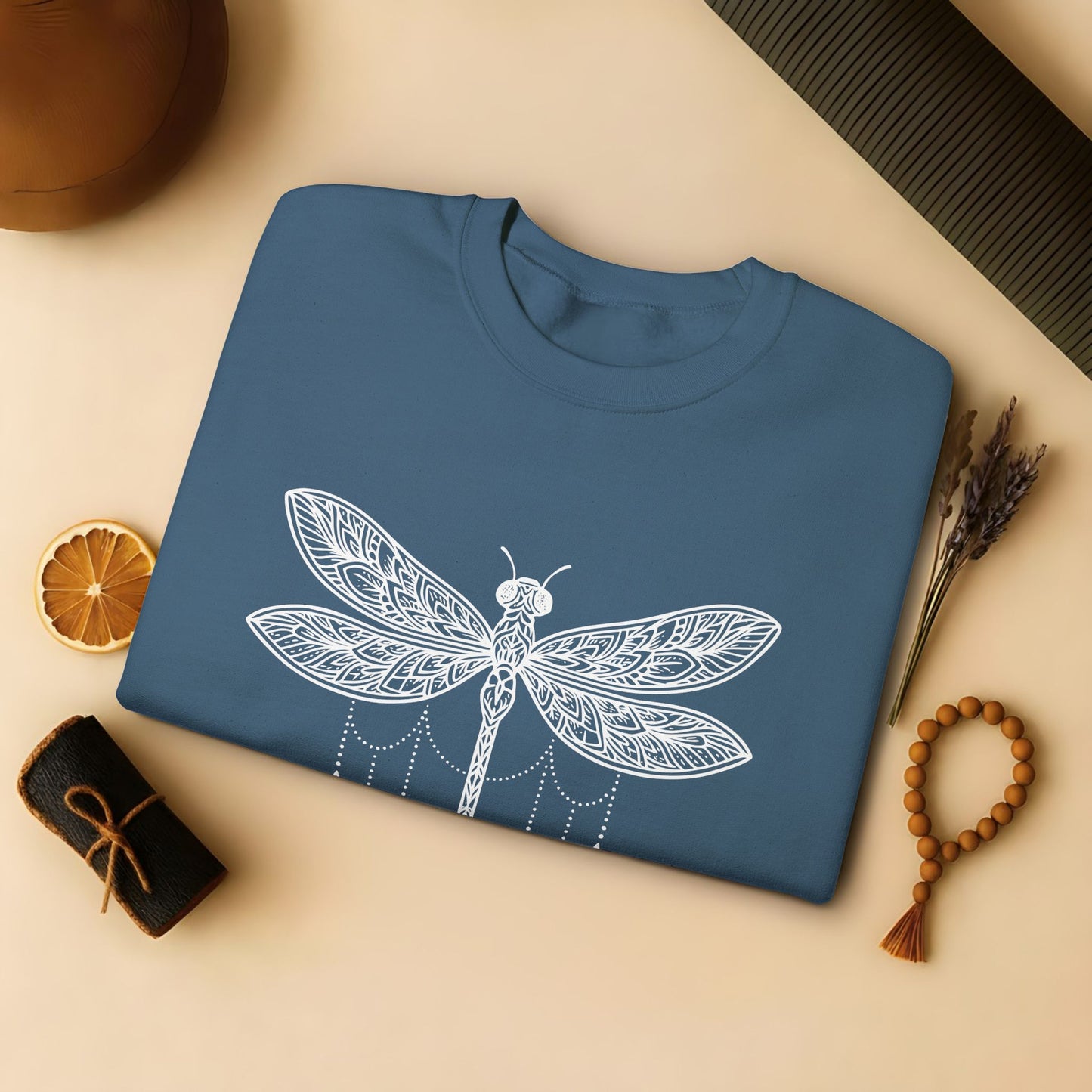 Mandala Dragonfly - Serenity Sweatshirt