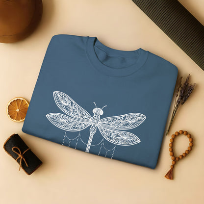 Mandala Dragonfly - Serenity Sweatshirt