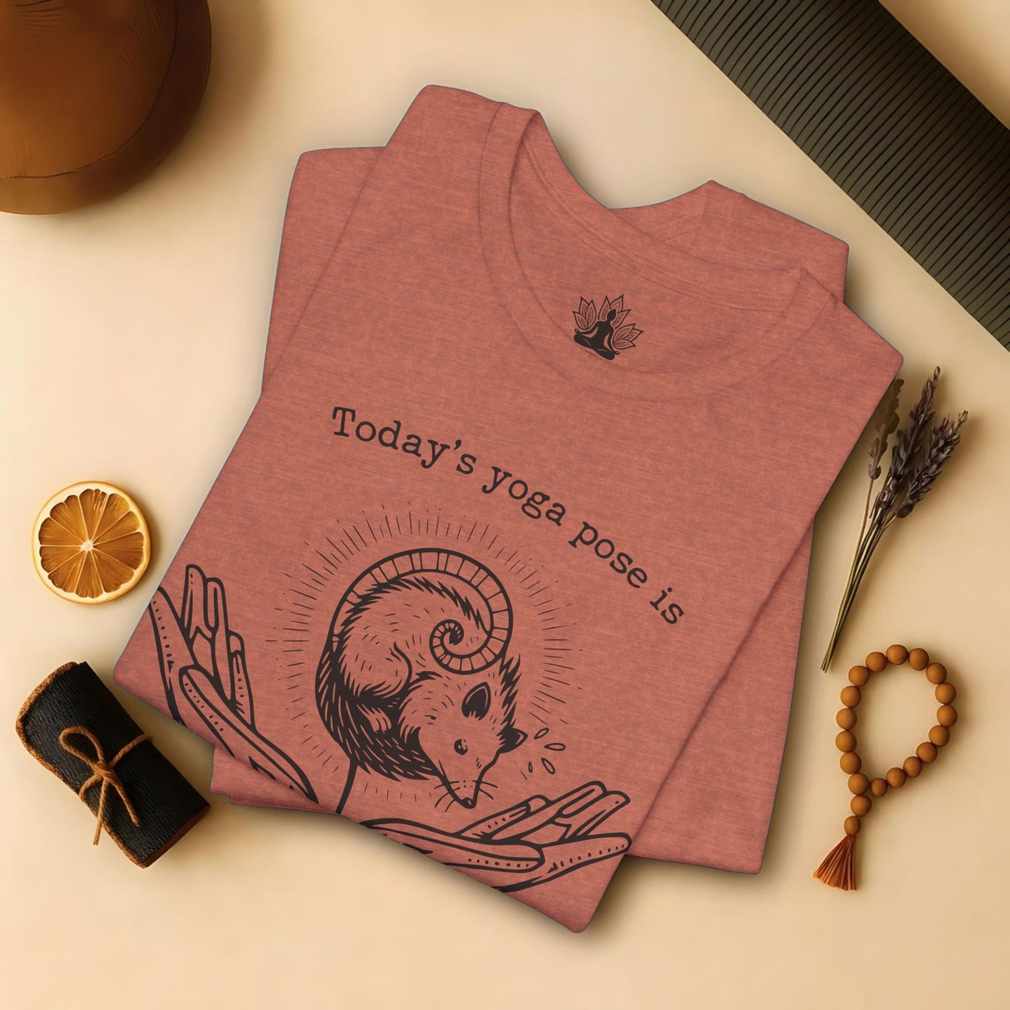 Downward Spiral Opossum Tee