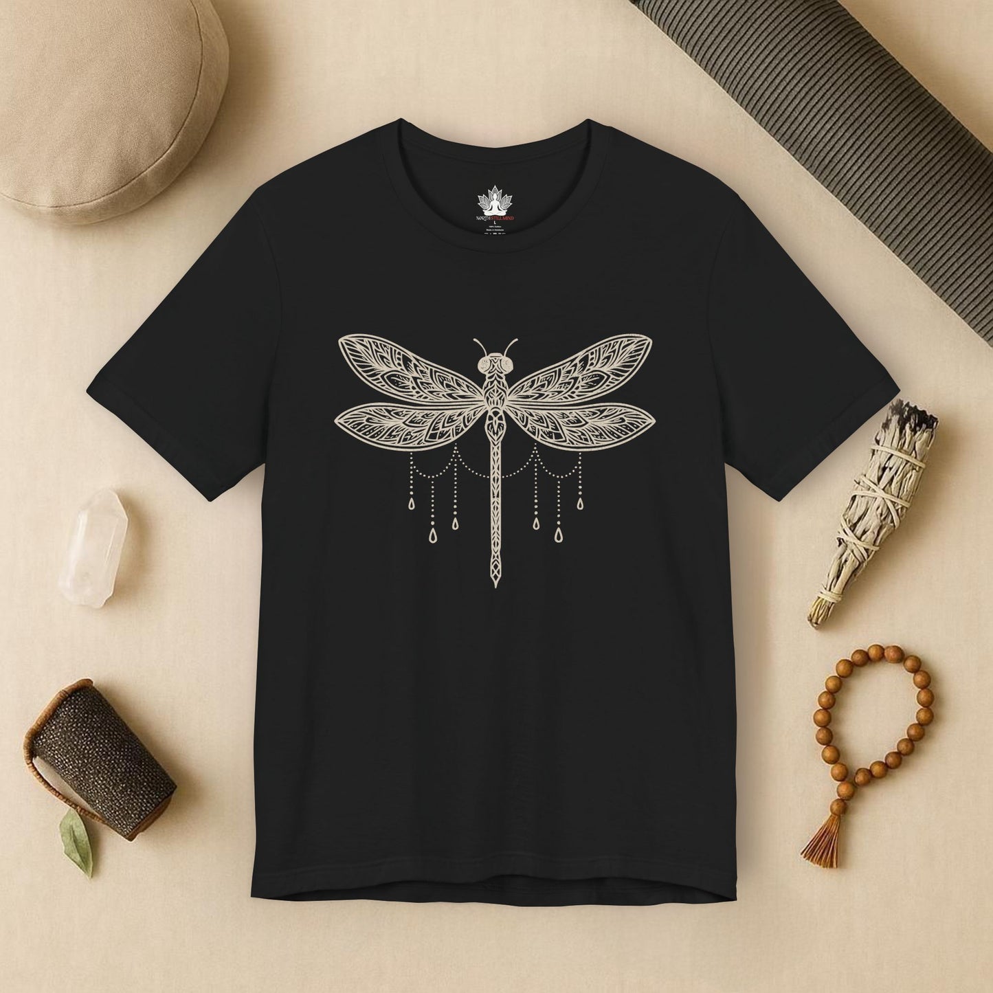 Mandala Dragonfly - Serenity Tee