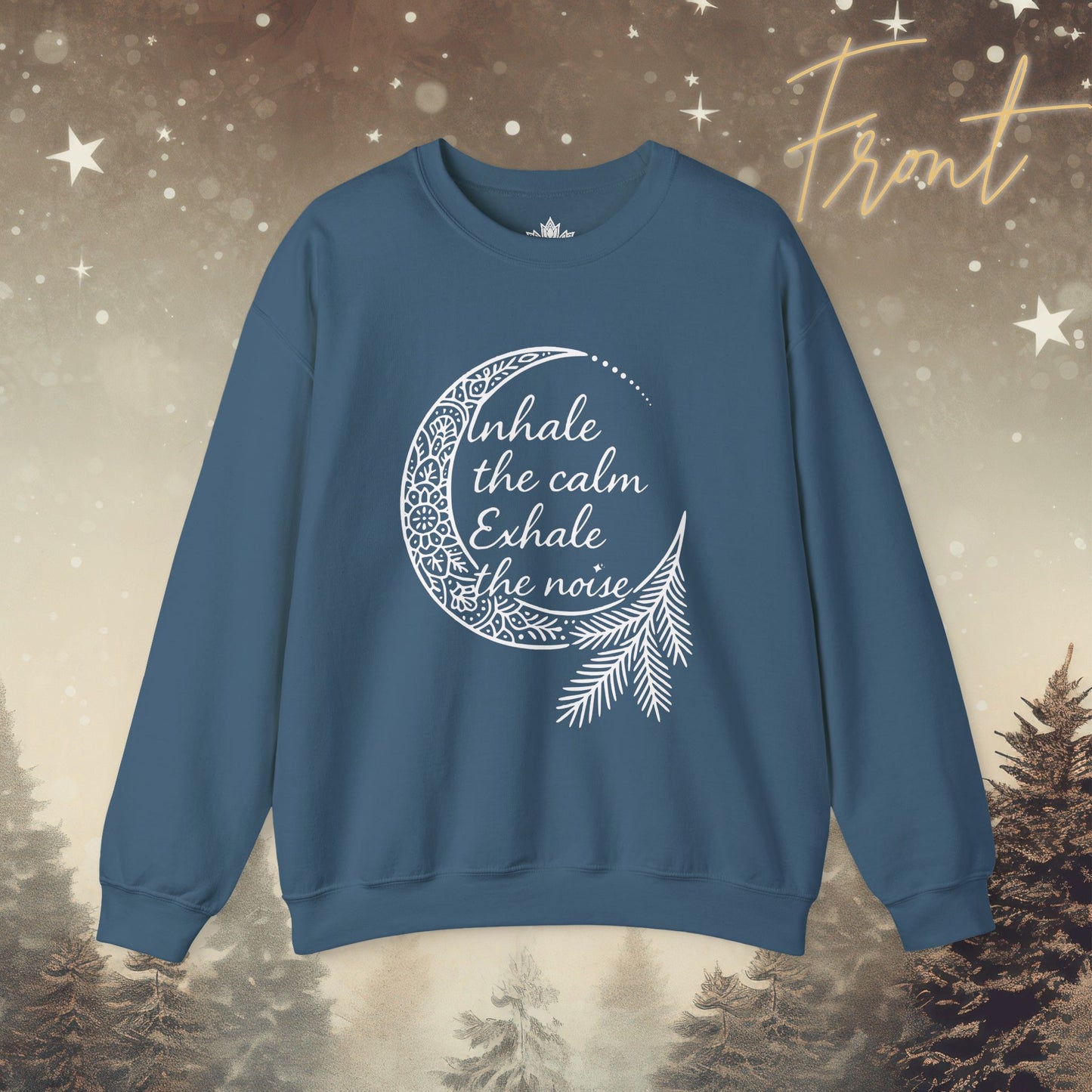Inhale Calm Exhale Noise - Cozy Sweatshirt